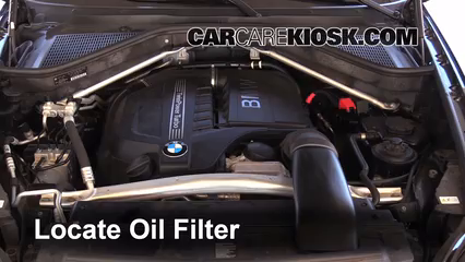 Oil & Filter Change BMW X5 (2007-2013) - 2008 BMW X5 4.8i 4.8L V8